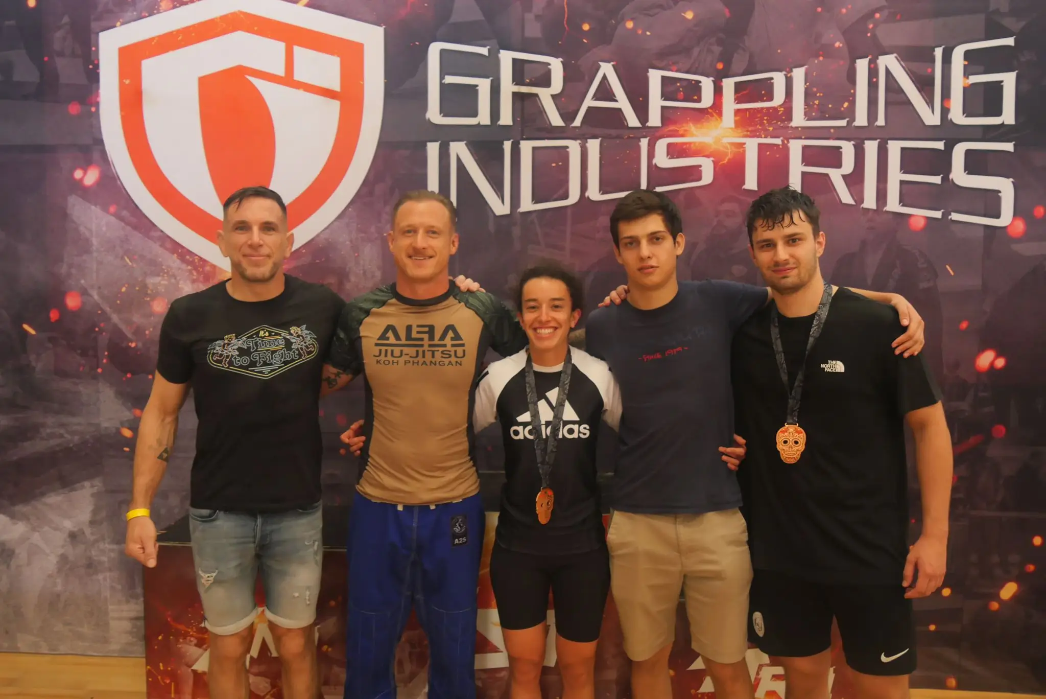 Photo de l’article « Grappling Industries San Sébastien : une moisson de médailles et une belle aventure humaine pour BJJ Spirit »
