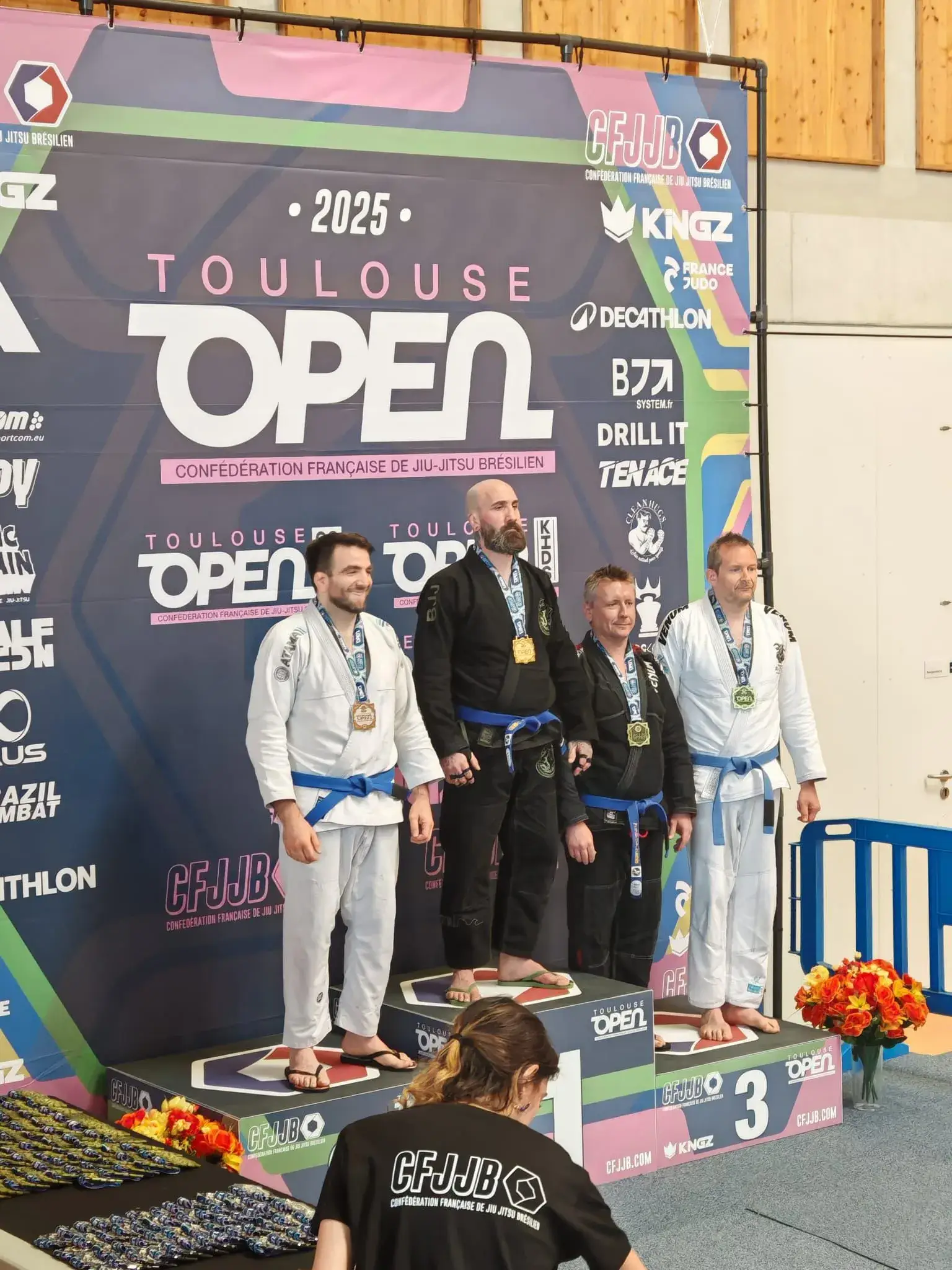 Podium au Toulouse Open 2025.